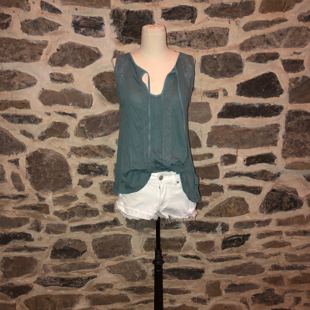 Green Tank Top